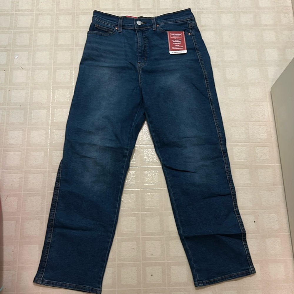 NWT Levi Strauss Vintage High Rise Straight Jeans